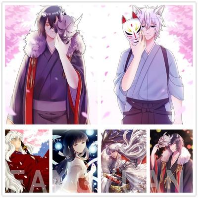 Pittura diamante 5D fai da te Anime giapponese mosaico trapano rotondo completo diamante ricamo fatto a mano punto croce decorazione della parete regalo