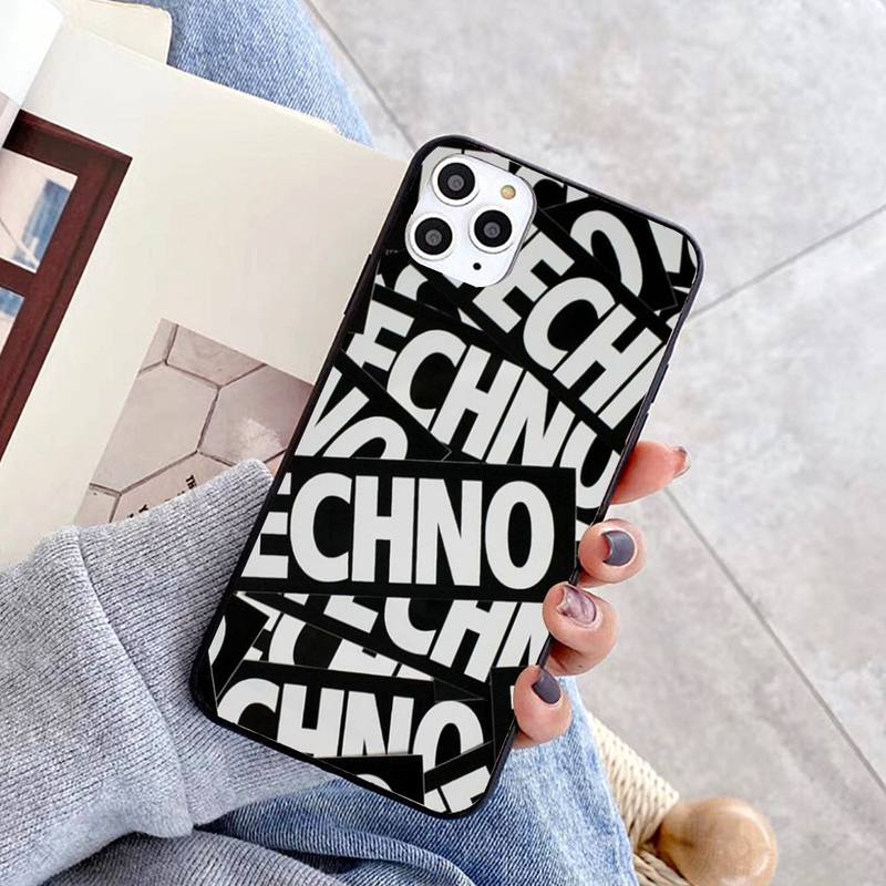 Techno Musik Handyhülle für iPhone 11 12 13 Mini Pro Max 8 7 6 6S Plus X 5 SE 2020 XR XS Funda Hülle