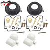 Carburetor Repair Kit for Suzuki XF650U XF650 XF 650 Freewind 1997-2002 Float with Vacuum Diaphragm