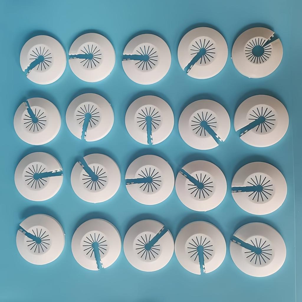 Kit de Acabamento de Tubulação/Remendo para Furo na Parede/Tampa de Tubulação de Ventilação de Furo na Parede de Plástico/para Válvulas de Chuveiro/Tubulações de Válvula de Ângulo/Torneiras/Placa Rápida Decorativa Acessórios de Cozinha