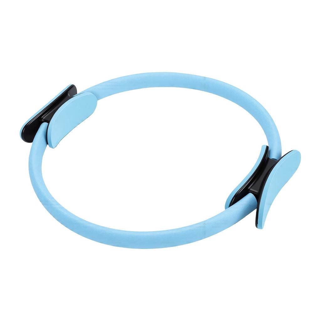 Pilates Fitness Circle 38cm Pilates Ring Strong Pressure Rebound Portable Pilates Resistance Circle Vibrant Blue