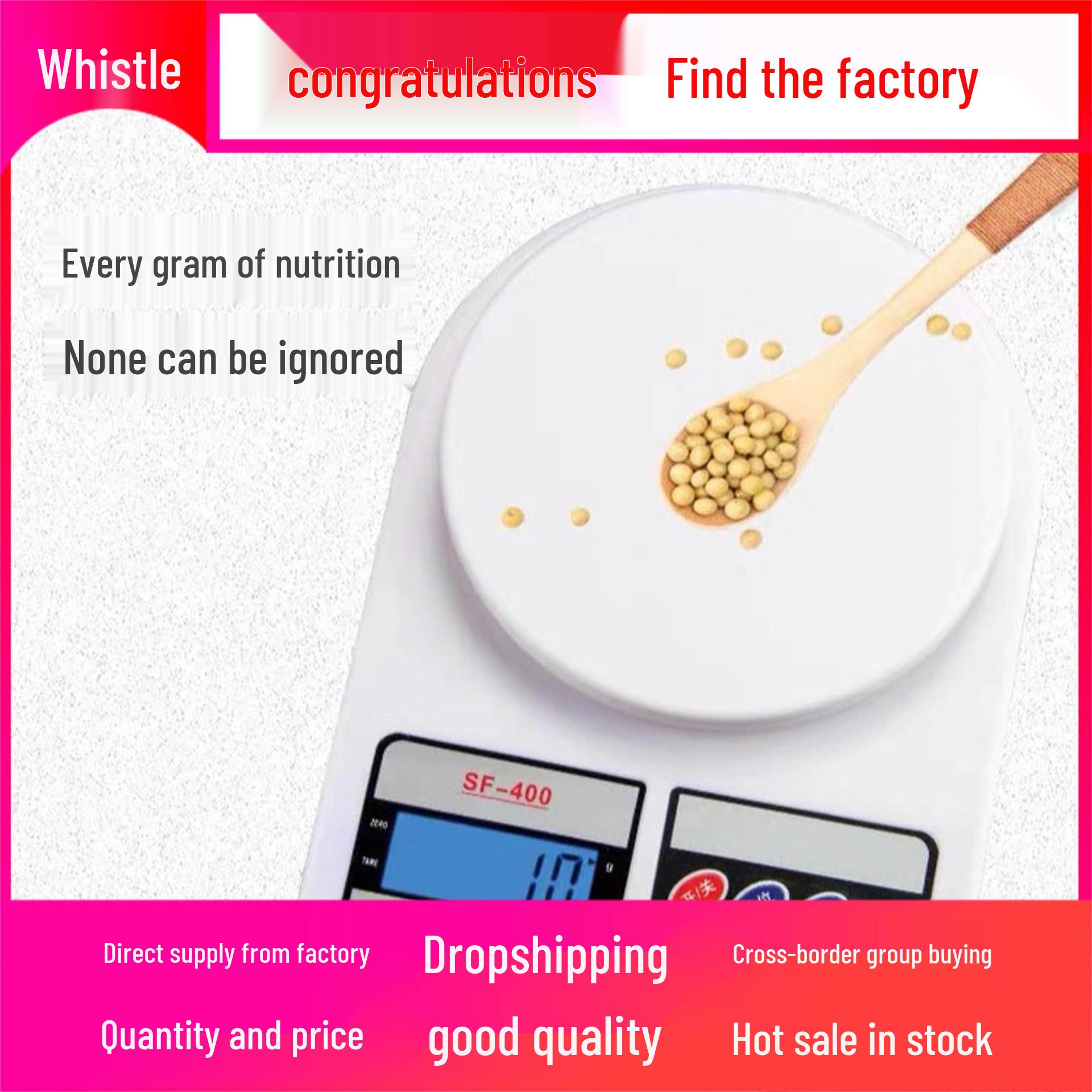 

SF400 Высокоточные электронные кухонные весы, точность 0,1 г для выпечки и чая English (10KG/1G), includes AAA battery, 40/box