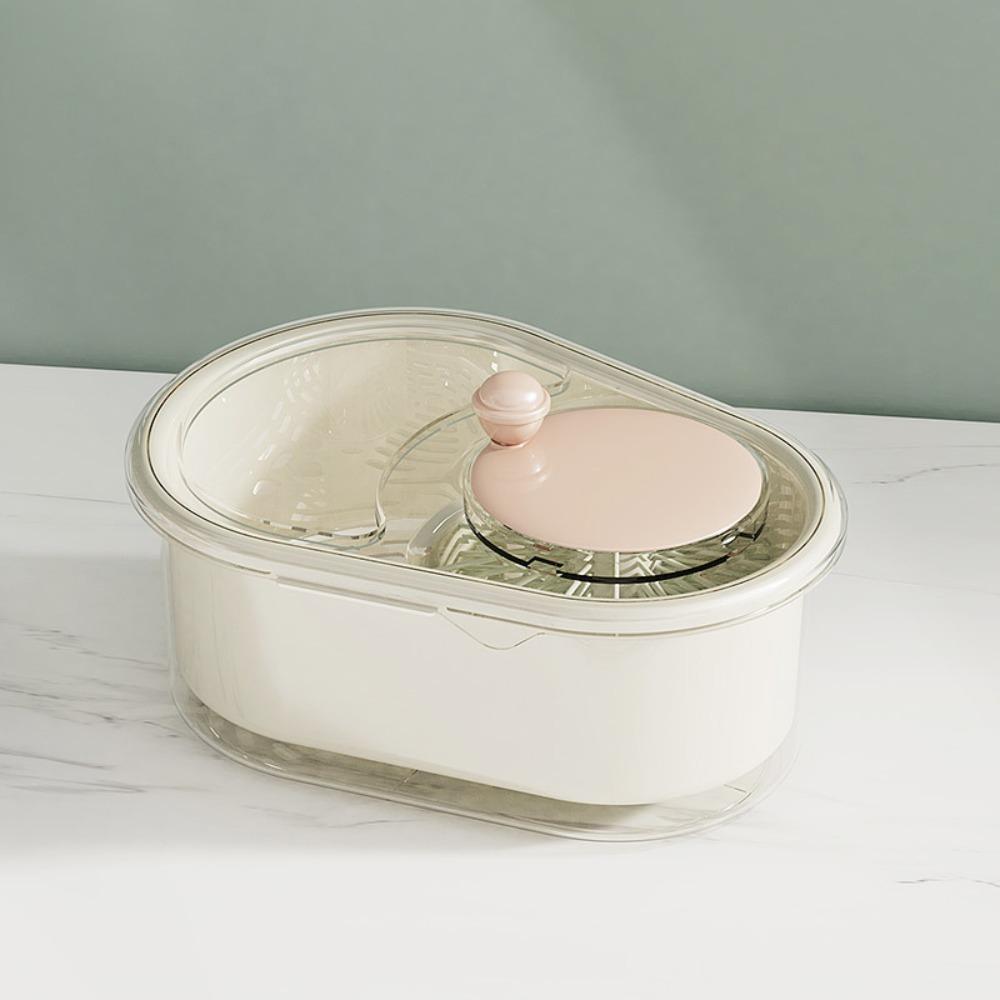 Manual Vegetable Fruits Cleaner Basket Hand Crank Vegetable Drain Basket Salad Spinner  Winter