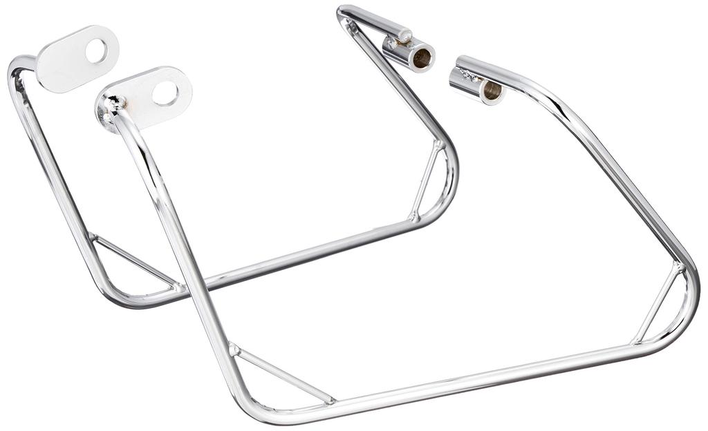 Kijima Motorcycle Parts Side Bag Support Steel Super Cub C125 ('18-) Left and Right Set Chrome Plated 210-496