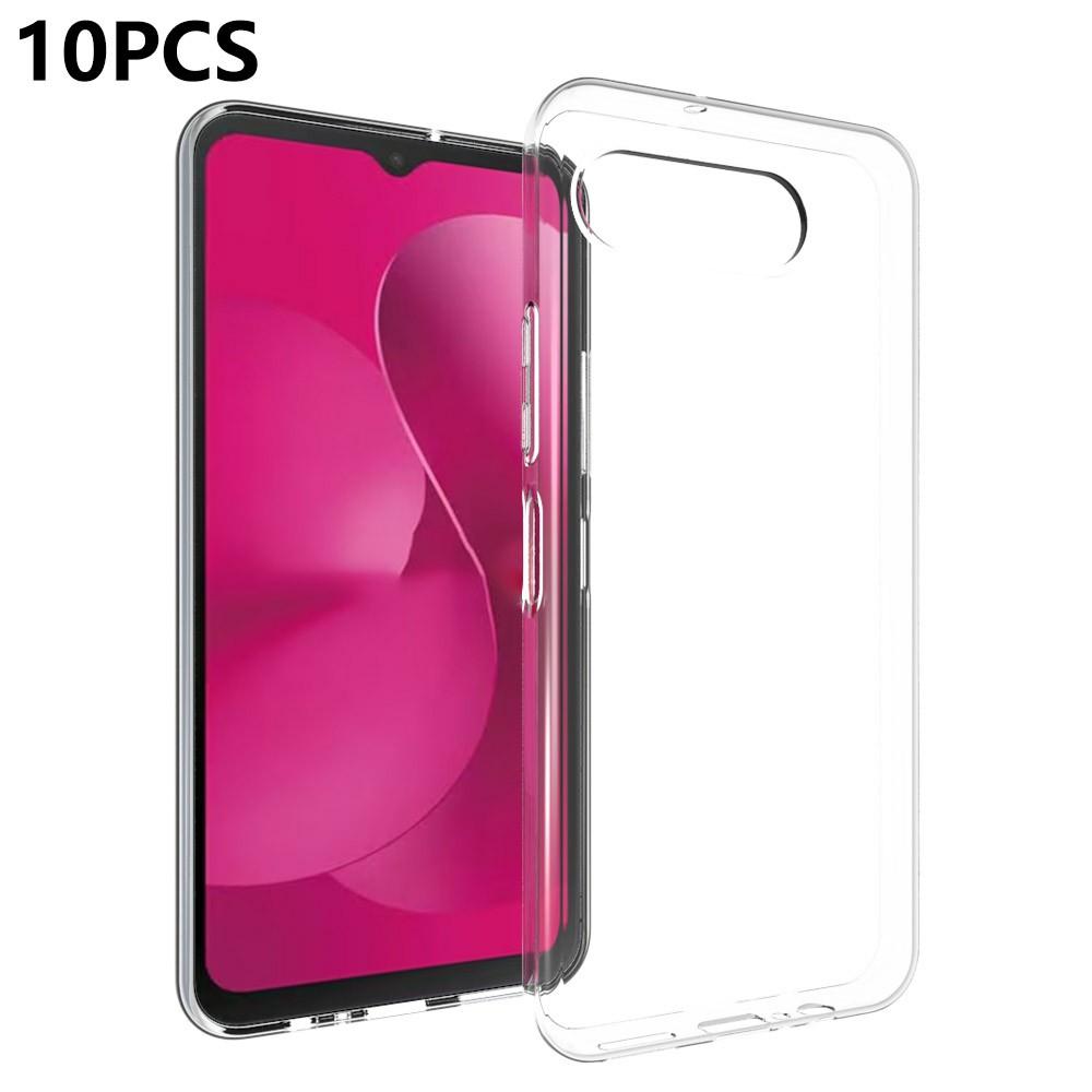 

10Pcs/Pack For T-Mobile REVVL 8 Case Watermark Free TPU Protective Clear Phone Cover