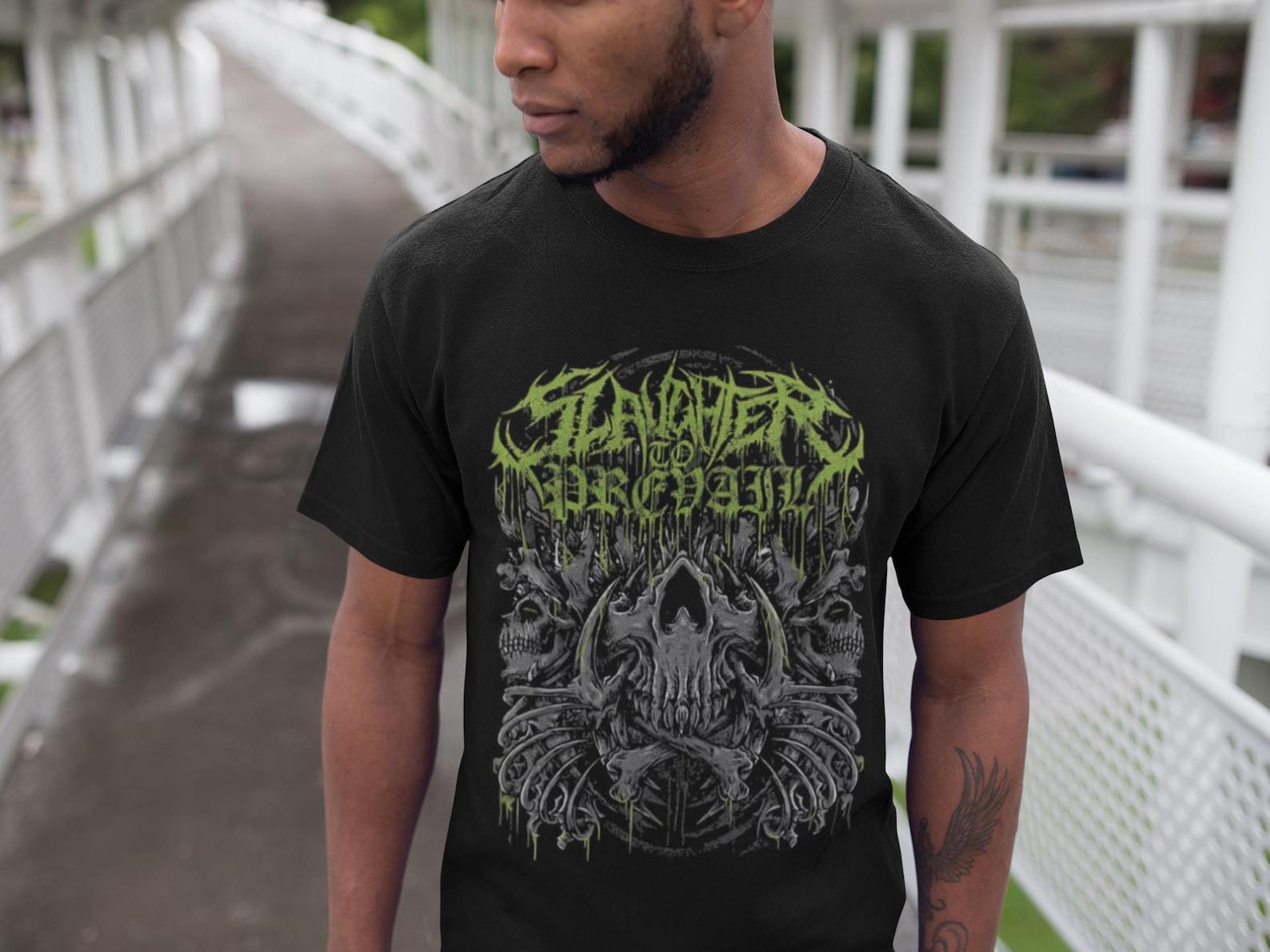 Slaughter To Prevail T shirt | Agony | Demolisher | Conflict | Slaughter To Prevail Merch | Cotton Tee S