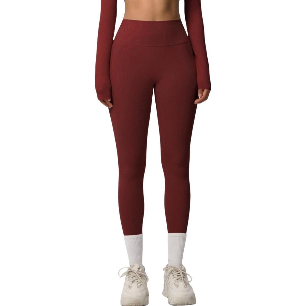 Women's Quick-Dry High-Waist Yoga Pants – Breathable, Nude-Feel, Hip-Lifting Tights for Spring/Summer