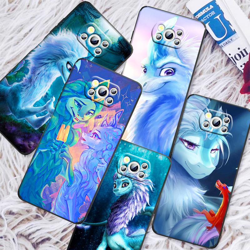 

Чехол для телефона «Рая и последний дракон» из фильма «Рая и последний дракон» для Xiaomi Mi Poco X4 X3 NFC F4 F3 GT M4 M3 M2 X2 F2 Pro C3 5G Civi Fundas Black