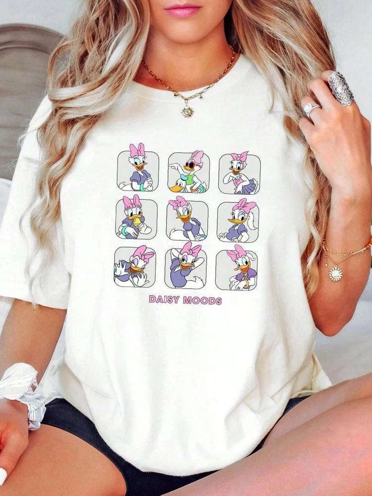Happy Daisy Duck Moods Cute TShirt Unisex S