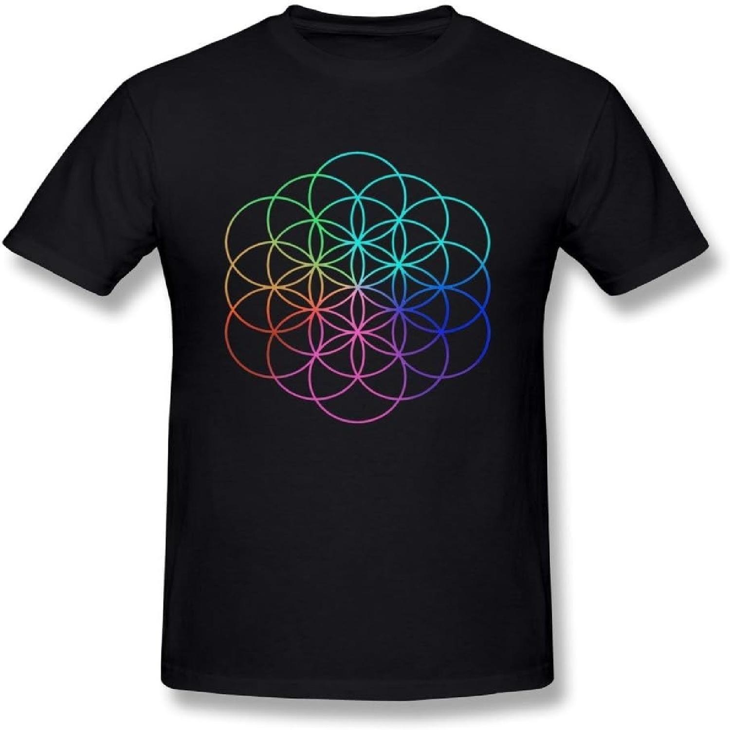 Moonist Men s Coldplay A Head Full Of Dreams Tour Logo T-Shirt S