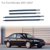 4Pcs Window Rubber Seals Trim For Ford Mondeo 2001-2007 Weatherstrip Seal Side Door Glass Belt Waterproof Sealing Strip