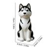 Vases Home Decor Resin Dog Desk Ornament Handcrafted Vase for Home Shelf Bookshelf Entryway Living Room Dining Table Bedroom