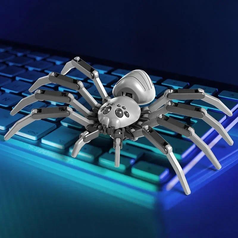 Multi-jointed Movable Robot 3d Printed Spider Toys With Suction Cup Gift Christmas Decompression Implement