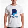 Paypal Logo Design New Tshirt Summer Casual Cotton Tee Oversized Streetwear Tops Vintage Graphic Print Unisex Unisex Unisex