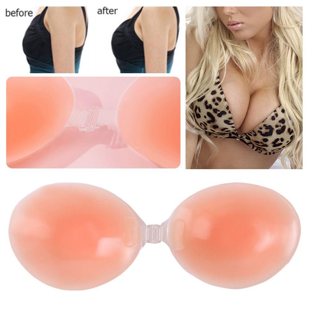 Push Up Chest Sticky Bra Breast Lift Up Sponge Bra Pads  for Daily Wedding Dress