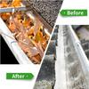 Gutter Cleaning Tool Out-of-Reach Areas Handheld Telescopic Gutter Cleaner Tool From Ground For Branches Debris Sand Garden