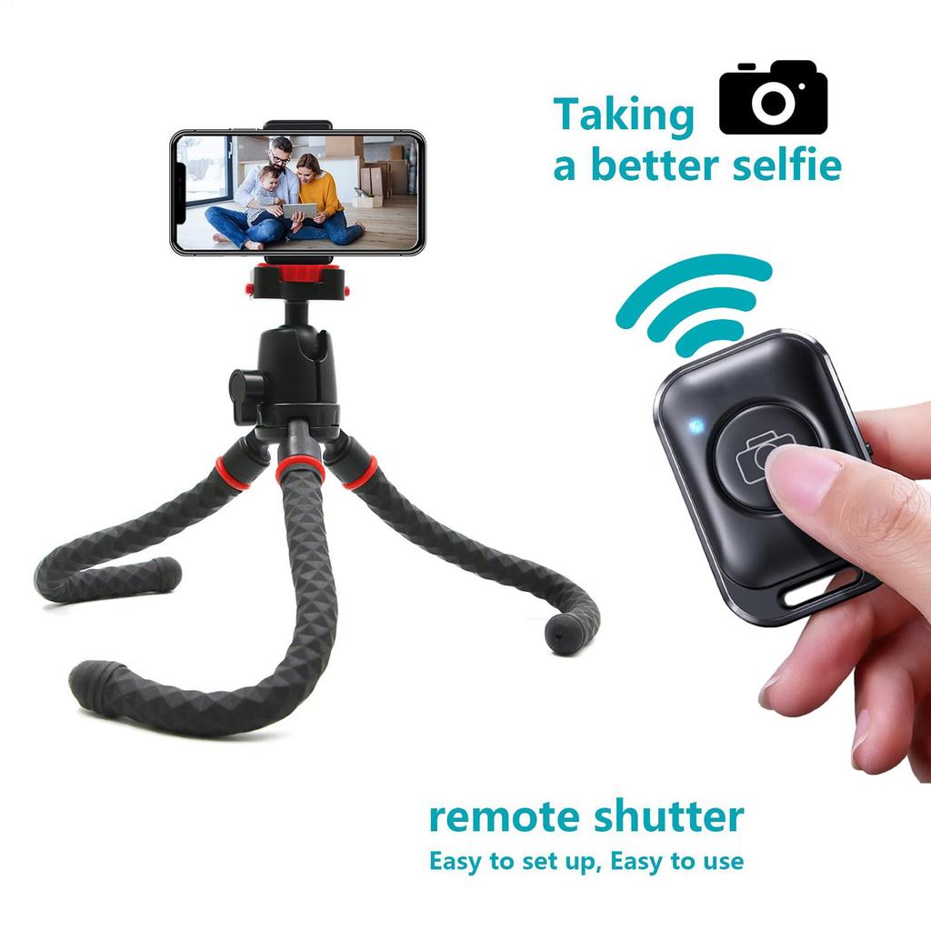 Wireless Phone BT Remote Controller Photo Shutter Remote Control Selfie Stick BT Mini Camera Controller