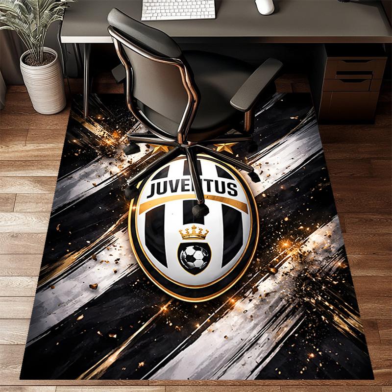 Juventus Dywan z nadrukiem do sypialni salonu wystroju domu Dywany Mata Mata antypoślizgowa Dywanik przy łóżku