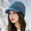 Autumn and Winter Cute Colorful Sequined Cap Outdoor Leisure Windproof Warm Ear Protection Wool Hat