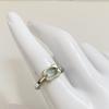 Moonstone Women's Fashionable Open Adjustable Ring with Unique Design