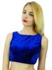 Phagun Indická designová sárí halenka Bollywoodská dámská crop top etnická čoli