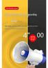Yalanxi H11 Handheld Megaphone Speaker for Street Promotions