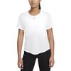 Nike T Shirts Women's White Crew Neck Moderate DD0639-100