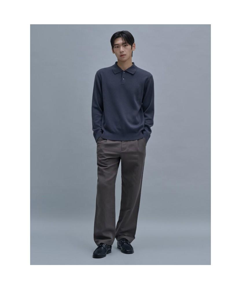 SHIFT.G Polo Neck Sweater Ash