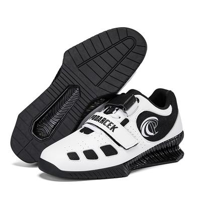 Women Anti-slip Weightlifting Shoes Squat Shoes Men's Breathable Gym Trainers Elastic Gym Strength Training Sports Shoes