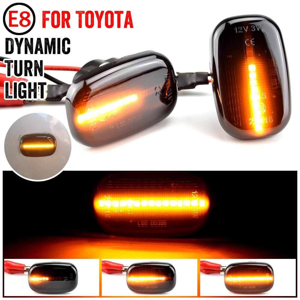 LED Sequential Turn Signal Side Marker Lights for Toyota & Lexus Models