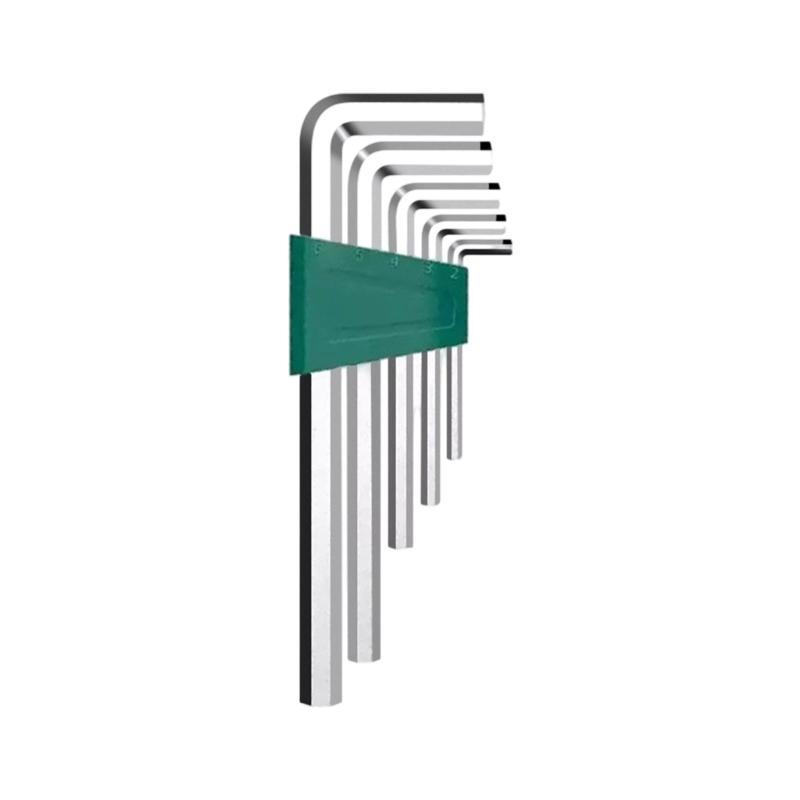 Premium 9 Size L Type Key Kit Corrosion Resistant Steel Hex Key Tool For Professional DIY Projects