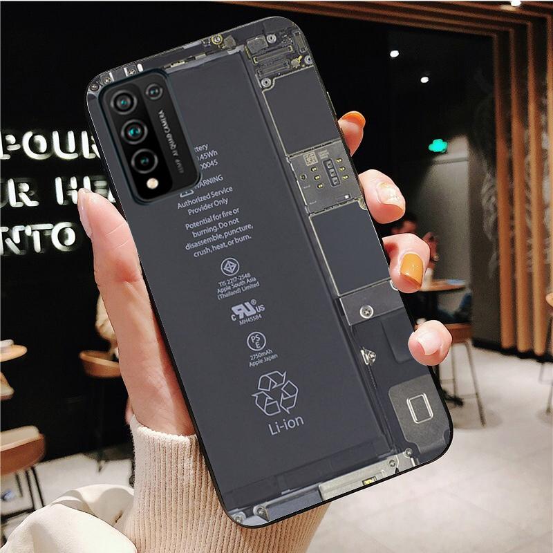 

Батарея, материнская плата, чехол для телефона для Huawei Honor X9 X8 X7 X6 70 50 60 Pro 10X 20 Lite 20 Pro 8X 9X 9A 9S 10i Funda Honor 8X