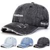 Maßgeschneiderte Used-Look Unisex Kaputte Cowboy Baseball Frühling und Herbst Outdoor Verstellbare Lässige Hüte Sonnenhut Sportkappe