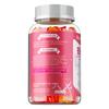 Multivitamin gummies, rich in vitamins A, C, E, and B6 extracts, support skin health, suitable for adults.