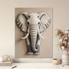 DIY Pearl Diamond Art Painting Kits for Adult and Beginners, Majestic Elephant Sparkling Painting Craft Home Wall Decor Handmade Gift