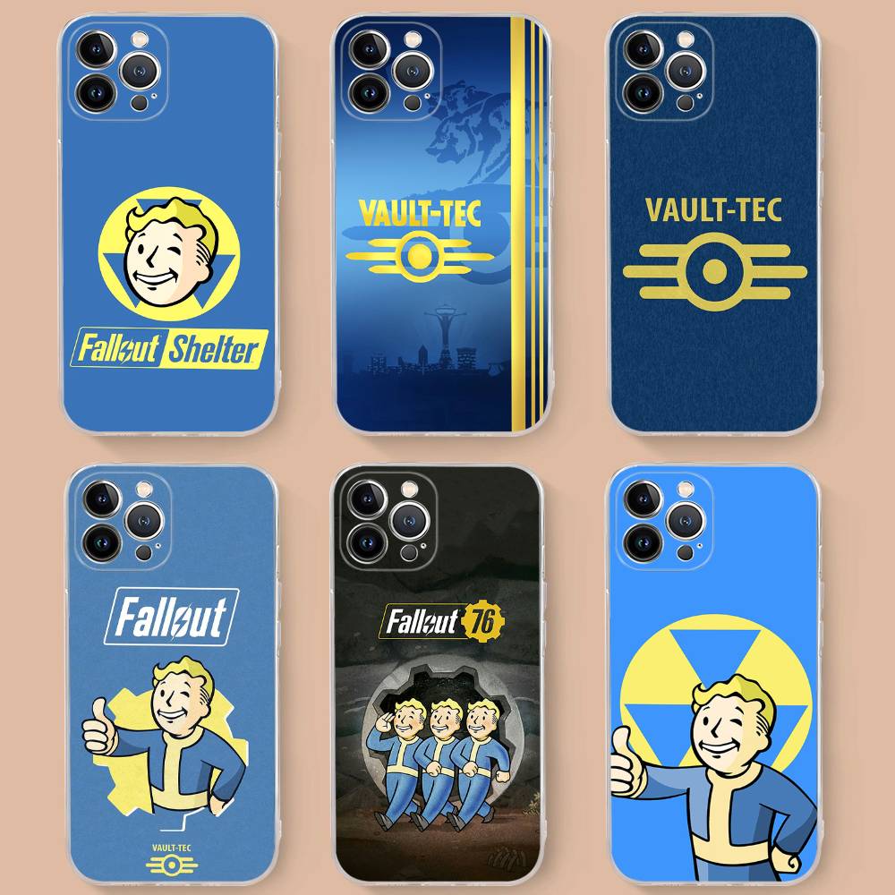 F-Fallout S-Series 4 Cool Game For iPhone 17 16 16e 15 14 13 12 11 Pro Max Mini Plus Phone Case