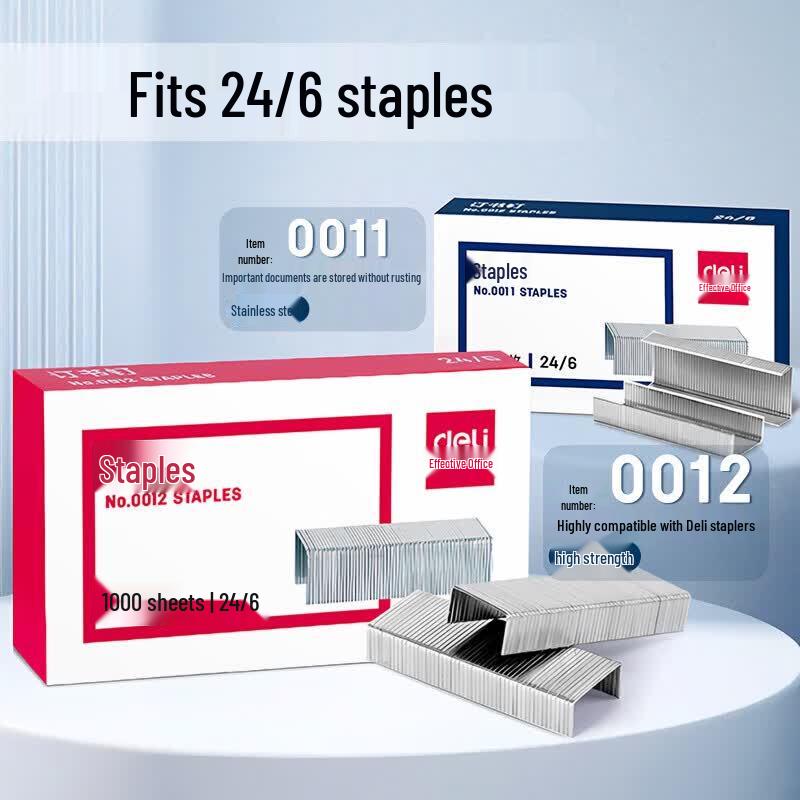 Deli 0305 Desktop Stapler CN plug (adapter included)
