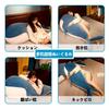 Whale Body Pillow, Whale Plush Toy, Cushion, Belly Pillow, Extra Large (Total Length 120cm), Animal, Large Size, Soft, Side Sleeping, Washable, Girl,