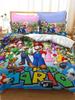 Super Mario Duvet Cover Set Comfortable and Warm Bedding Set for Decorating Your Bedroom and Enhancing Home Life for Teens Gifts