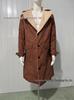 Men's Retro Brown Suede Jacket - European Size, Warm Autumn/Winter Coat