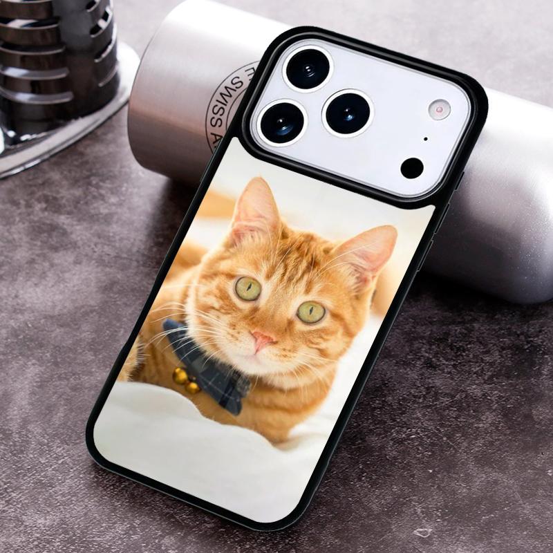 

Cute Cat Animal Phone Case For iPhone 17 16 15 14 13 12 11 Pro Max Plus 17Air Soft Silicone Cover iPhone Air