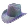 Western Cowboy Hat Male And Female Minority Style Stage Jazz Hat Big-Brimmed Top Hat
