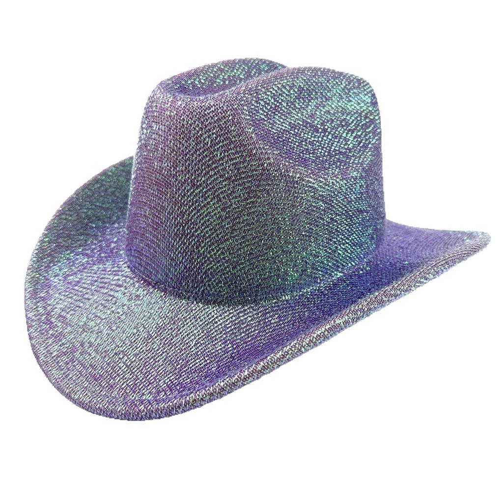 Western Cowboy Hat Male And Female Minority Style Stage Jazz Hat Big-Brimmed Top Hat