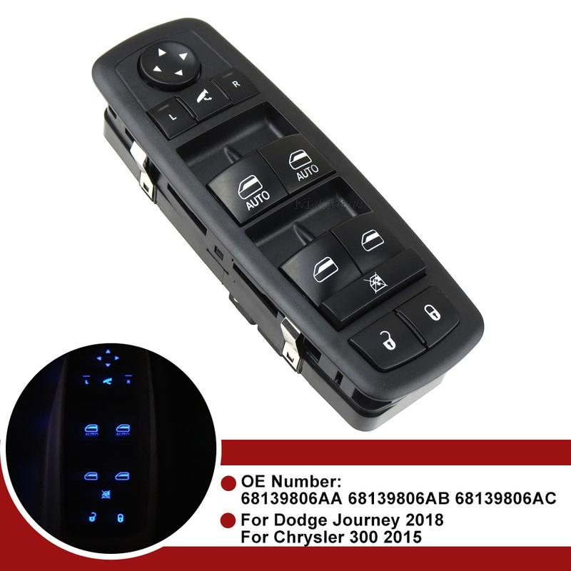 Auto Window Switch For Dodge Journey 2018 Chrysler 300 2015 68139806AA 68139806AB 68139806AC