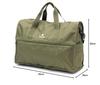 Hapitas Foldable Boston Bag, Carry-On, H0002 435. Logo Khaki