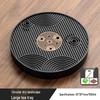 Chaxun Dry Landscape Round Drainage Tea Tray