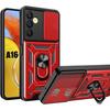Protective Case - Samsung - Galaxy A16 - Shockproof - Ring Stand - Red