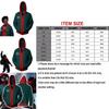 Men Miles Morales Spiderman Into The Spiderverse Hooded Sweatshirt With Long Sleeves And Highquality Spandex Material