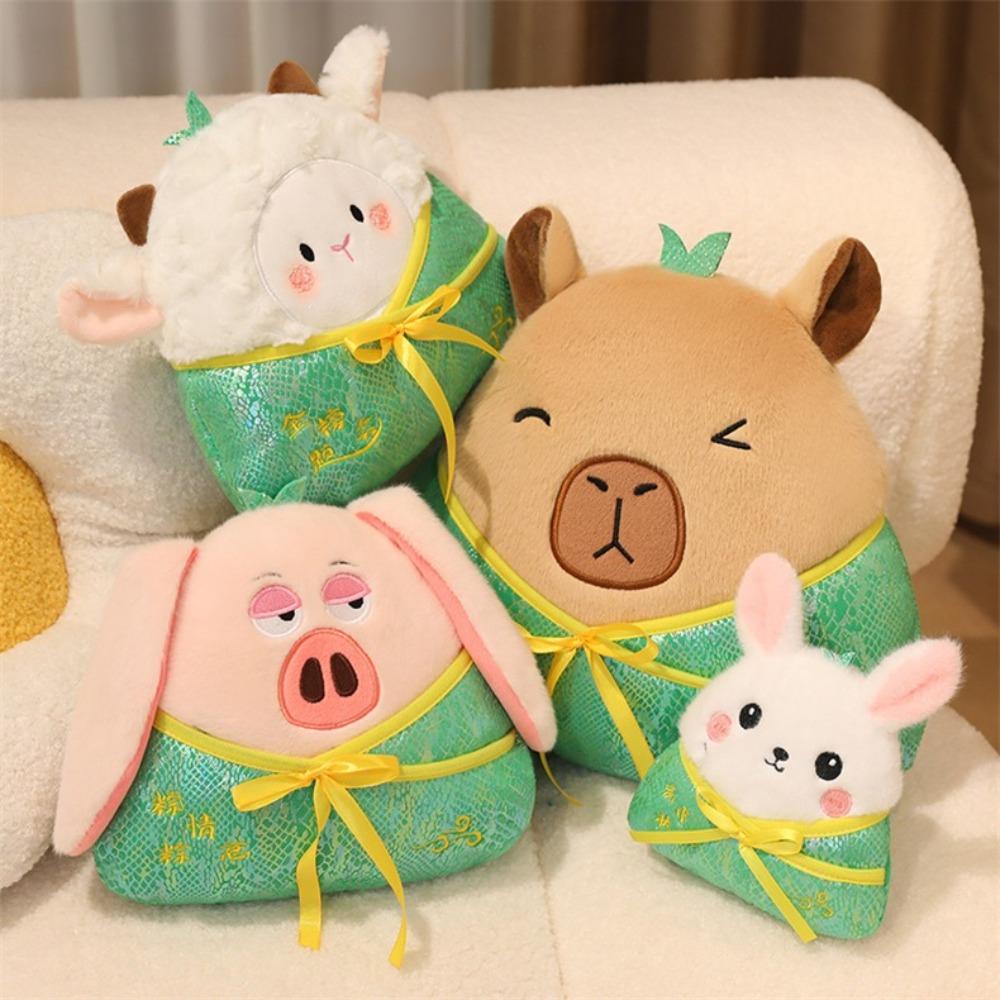 Sheep Zongzi Cotton Doll Pig Zongzi Stuffed Doll Lovely Zongzi Plush Toy  Room Decor
