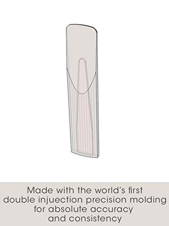 Silverstein Works Alta Ambipoly Reed [Alto Saxophone CLASSIC A1] 3.5" Translucent